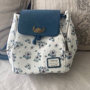 Disney loungefly stitch backpack
